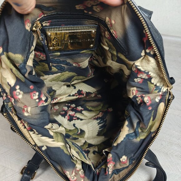 Jean Pierre Klifa For Anteprima-Nueve Black Nylon Shopper Tote Bag Large - Picture 4 of 10